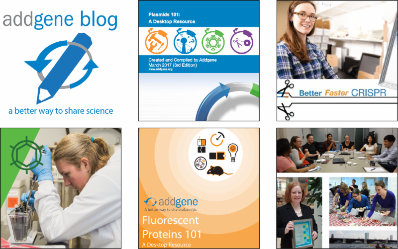 Addgene Blog Featured Topic Pages